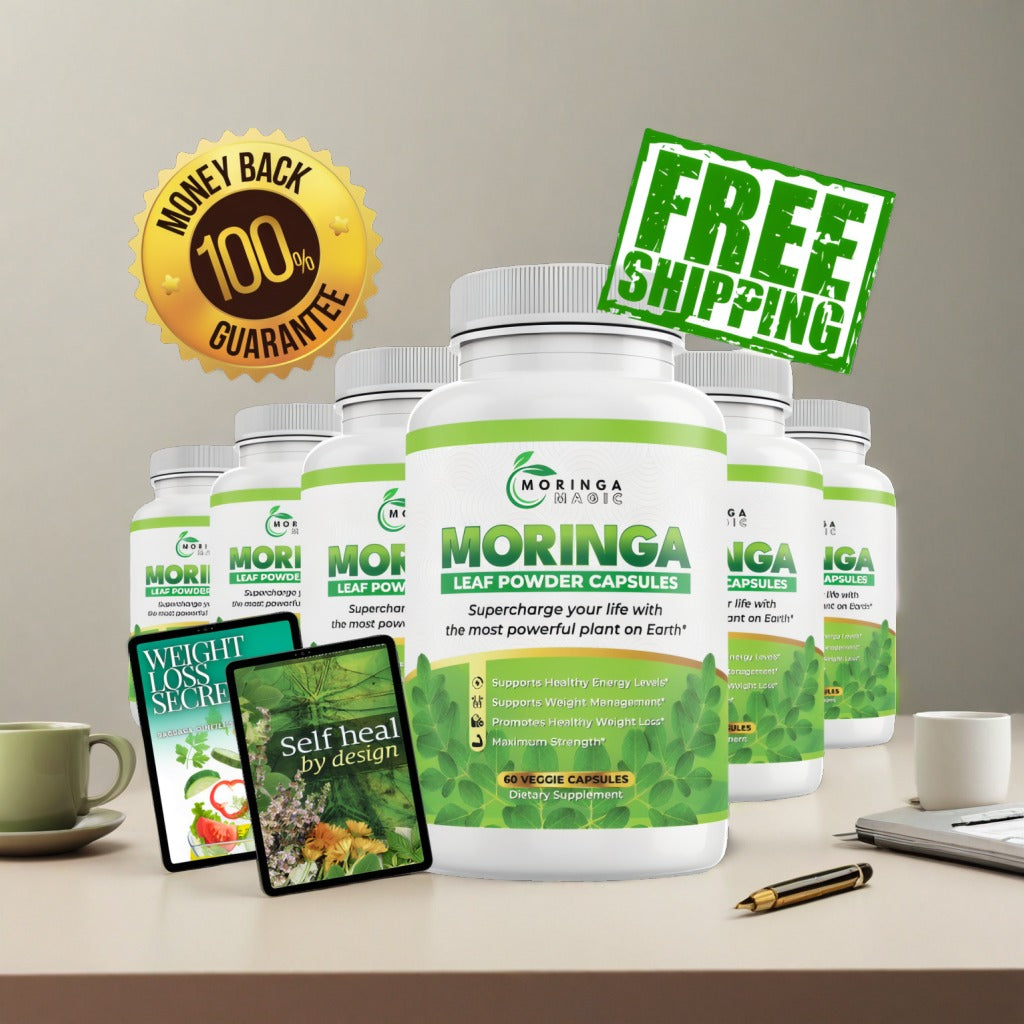 Moringa Magic - (6 bottles) Special Limited Time Discount